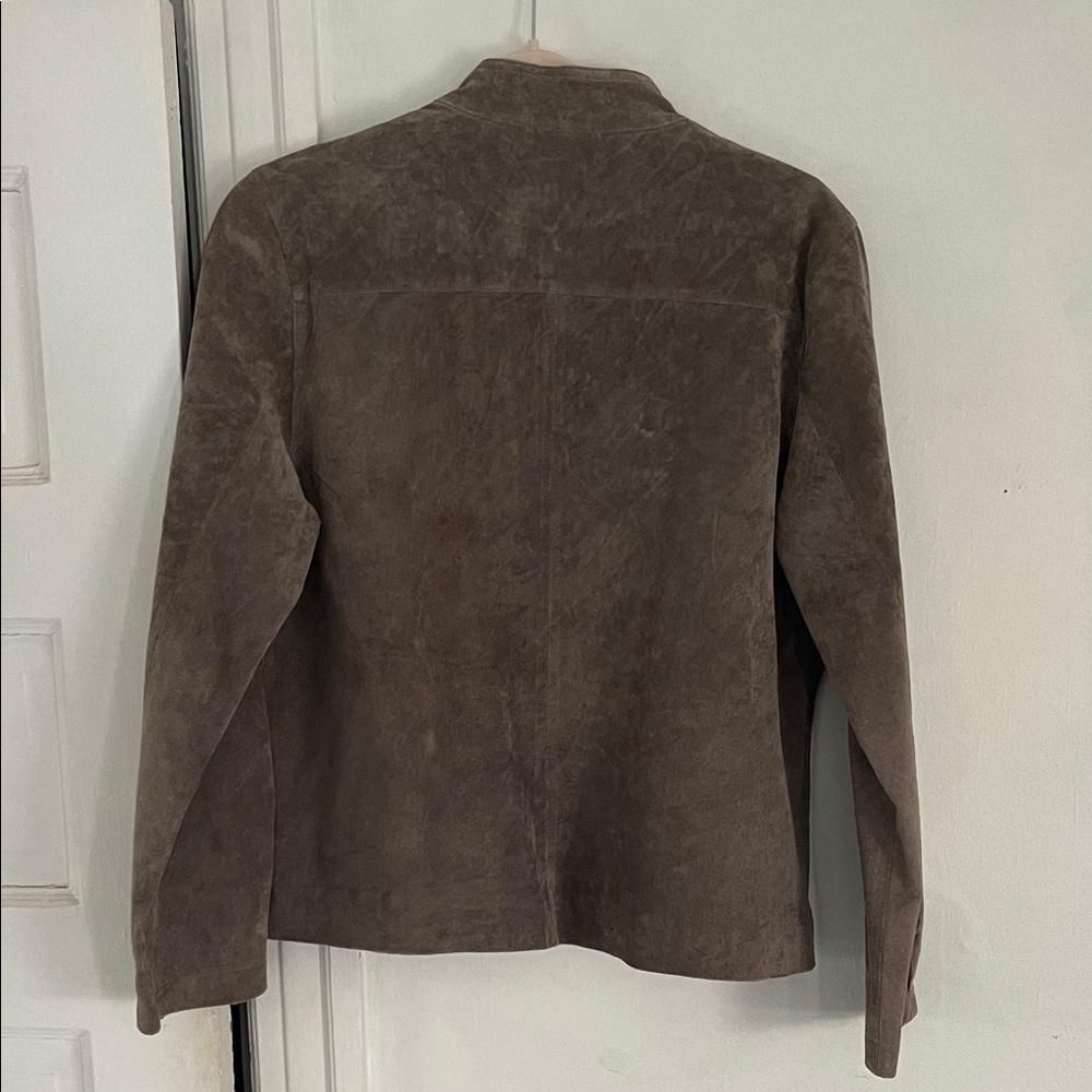 Brown Suede Jacket - Picture 3 of 3